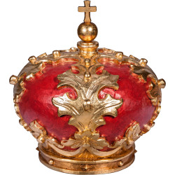 Corona de madera Barroca para estatuas